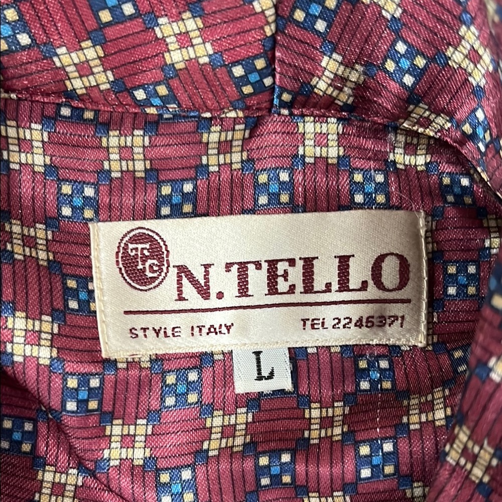 Red Patterned Robe - Picture 3 of 3